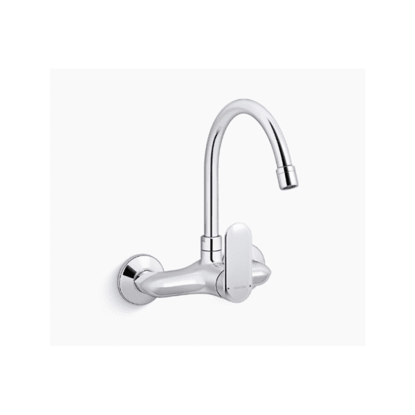 Kitchen Sink Faucet Wall Mount from Kohler Single Handle